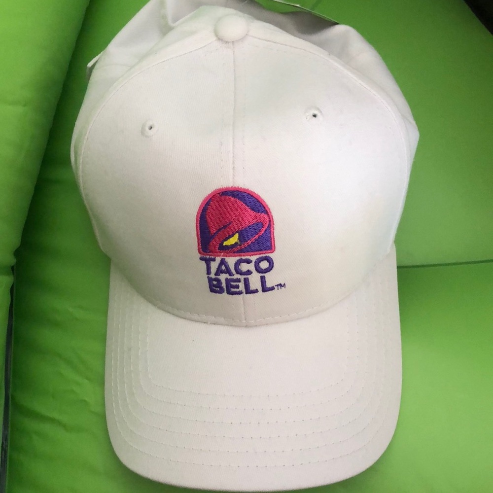 White Taco Bell Hat